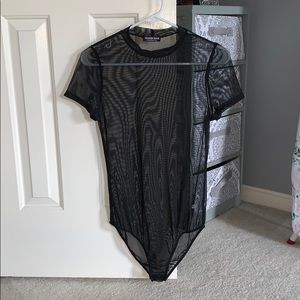 Fashion Nova Mesh Bodysuit